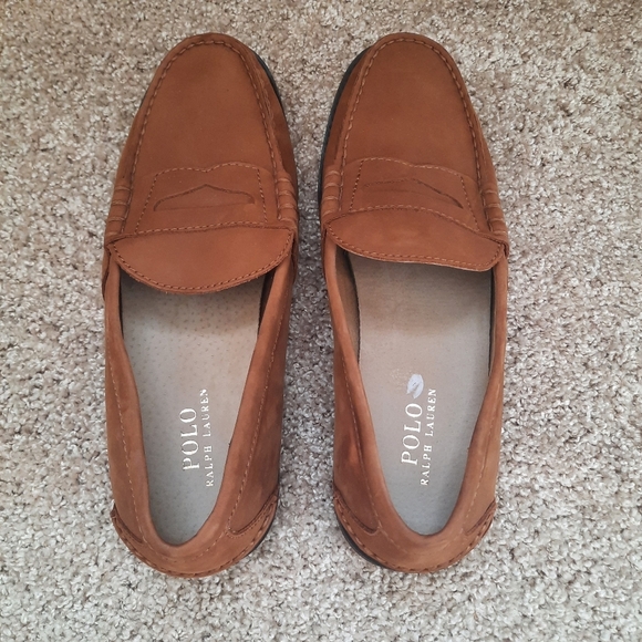 Polo Ralph Lauren Kennith Slip-on Loafer Suede Leather Preppy Size 11.5D main image 9